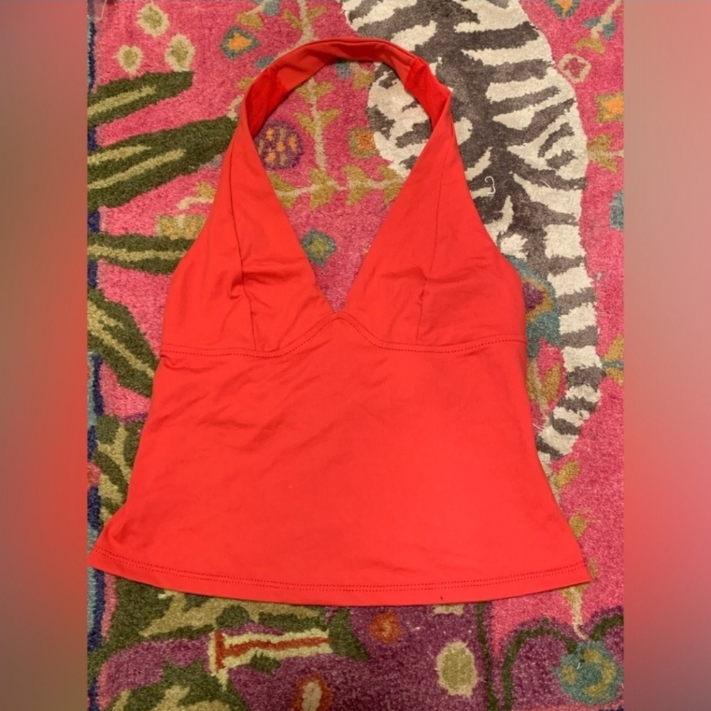 NWT Intimately Free People Have It All Halter Top Red XS New - Picture 4 of 5